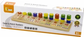 Count & Match Numbers Wooden Viga