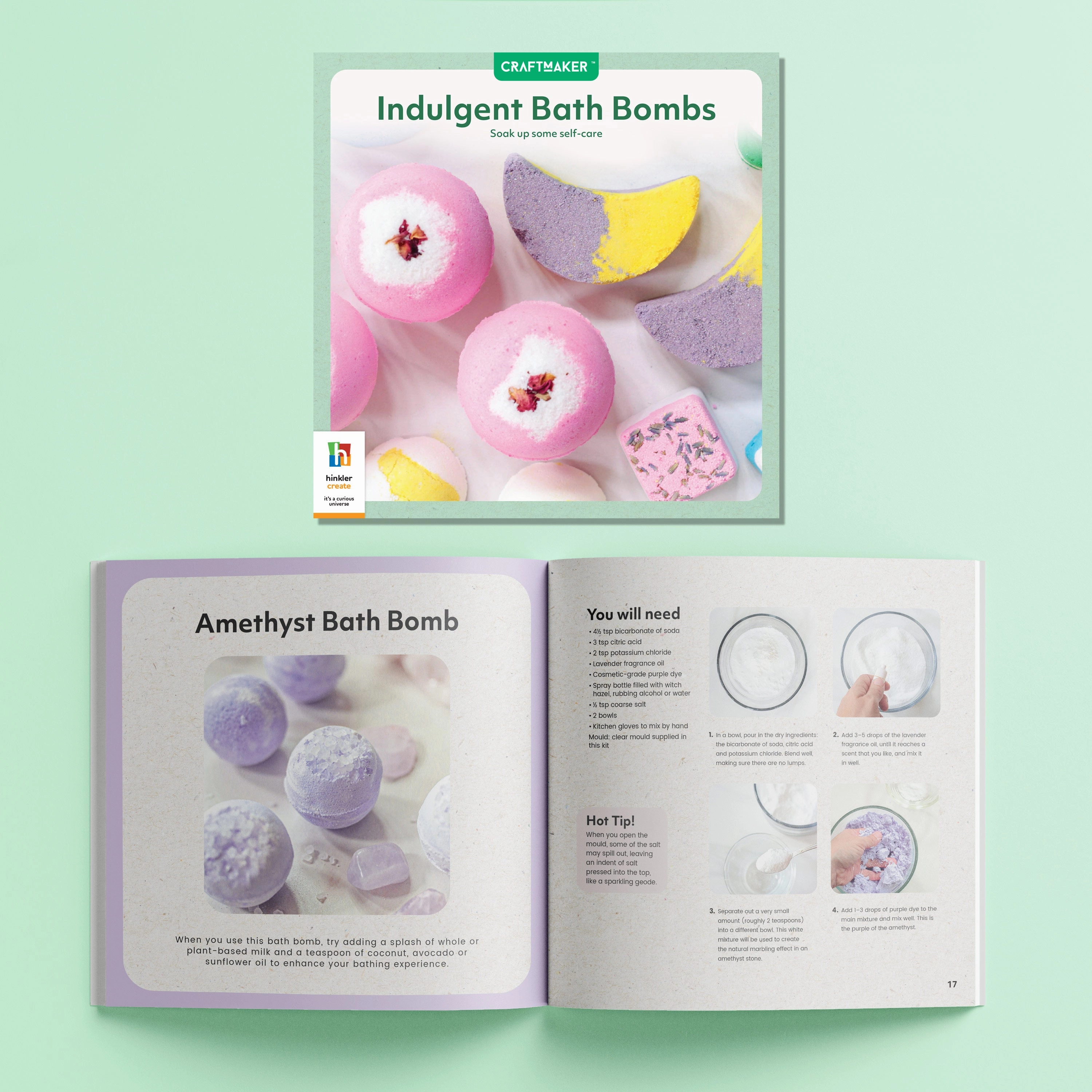 Craft Maker Indulgent Bath Bomb Kit Deluxe