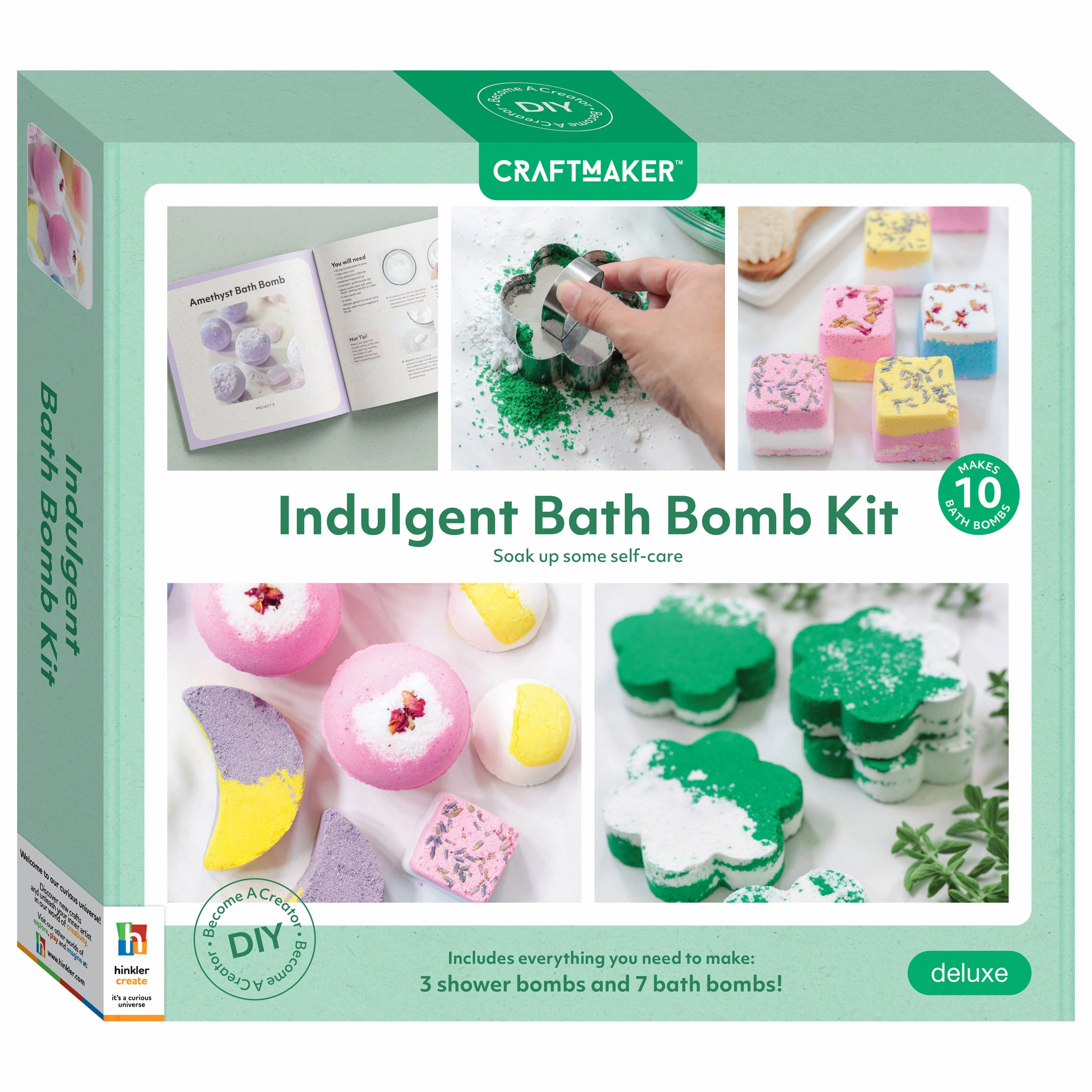 Craft Maker Indulgent Bath Bomb Kit Deluxe