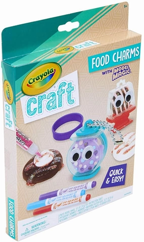 Crayola Craft Food Charms Craft Kit