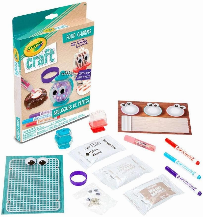 Crayola Craft Food Charms Craft Kit
