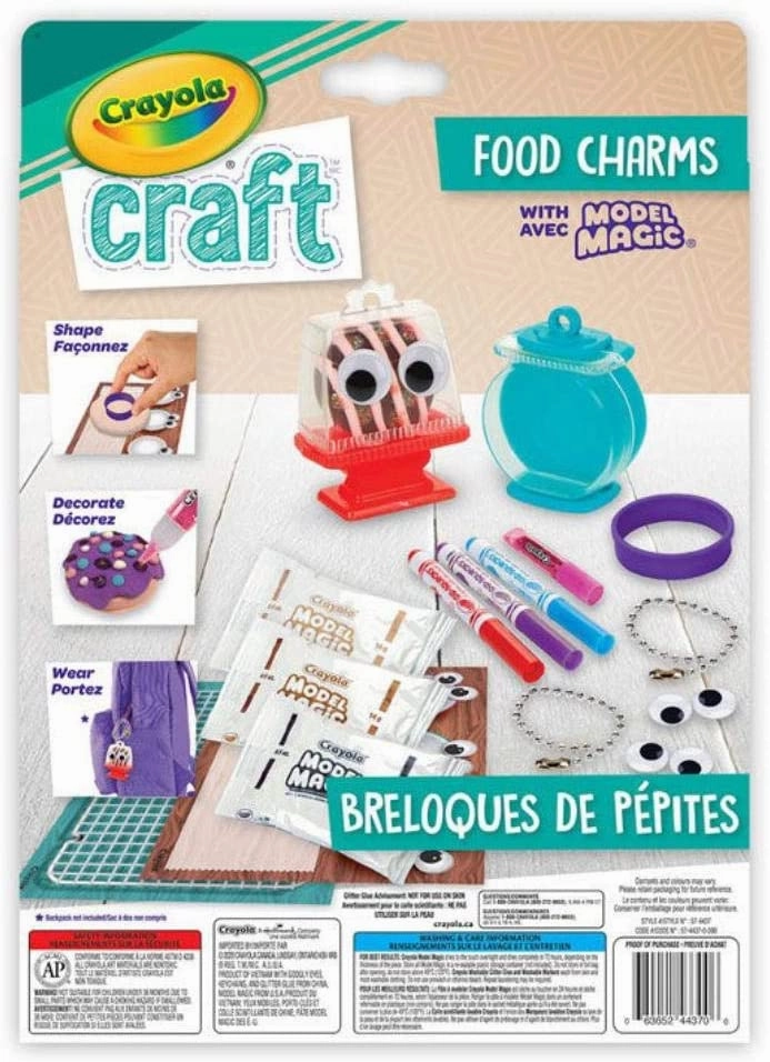 Crayola Craft Food Charms Craft Kit