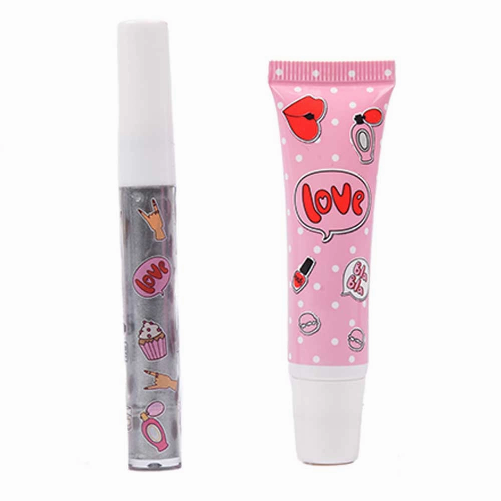 CREATE IT! LIP GLOSS & BODY GLITTER GOLD&SILVER