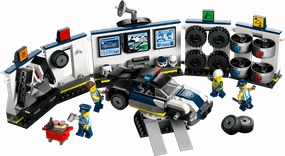 Custom Police Car Garage Lego 60457