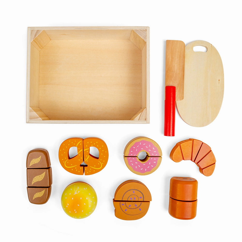 Cutting Bread and Pastries Crate