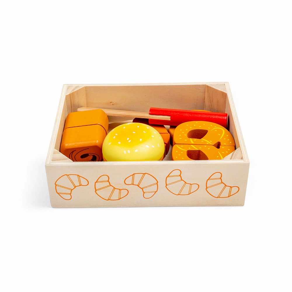 Cutting Bread and Pastries Crate