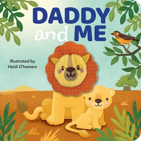 Daddy & Me: Finger Puppet Board Book by