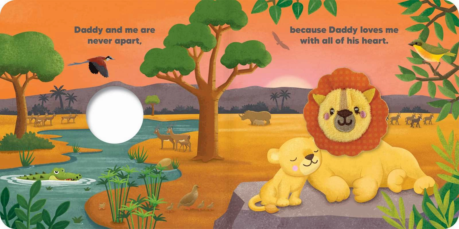 Daddy & Me: Finger Puppet Board Book by