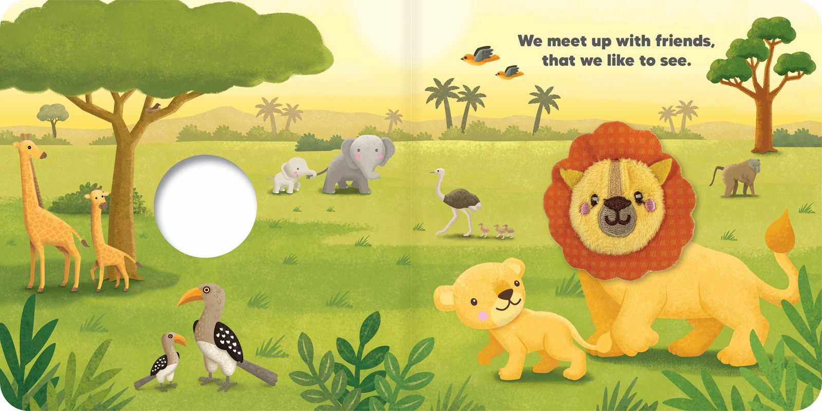 Daddy & Me: Finger Puppet Board Book by