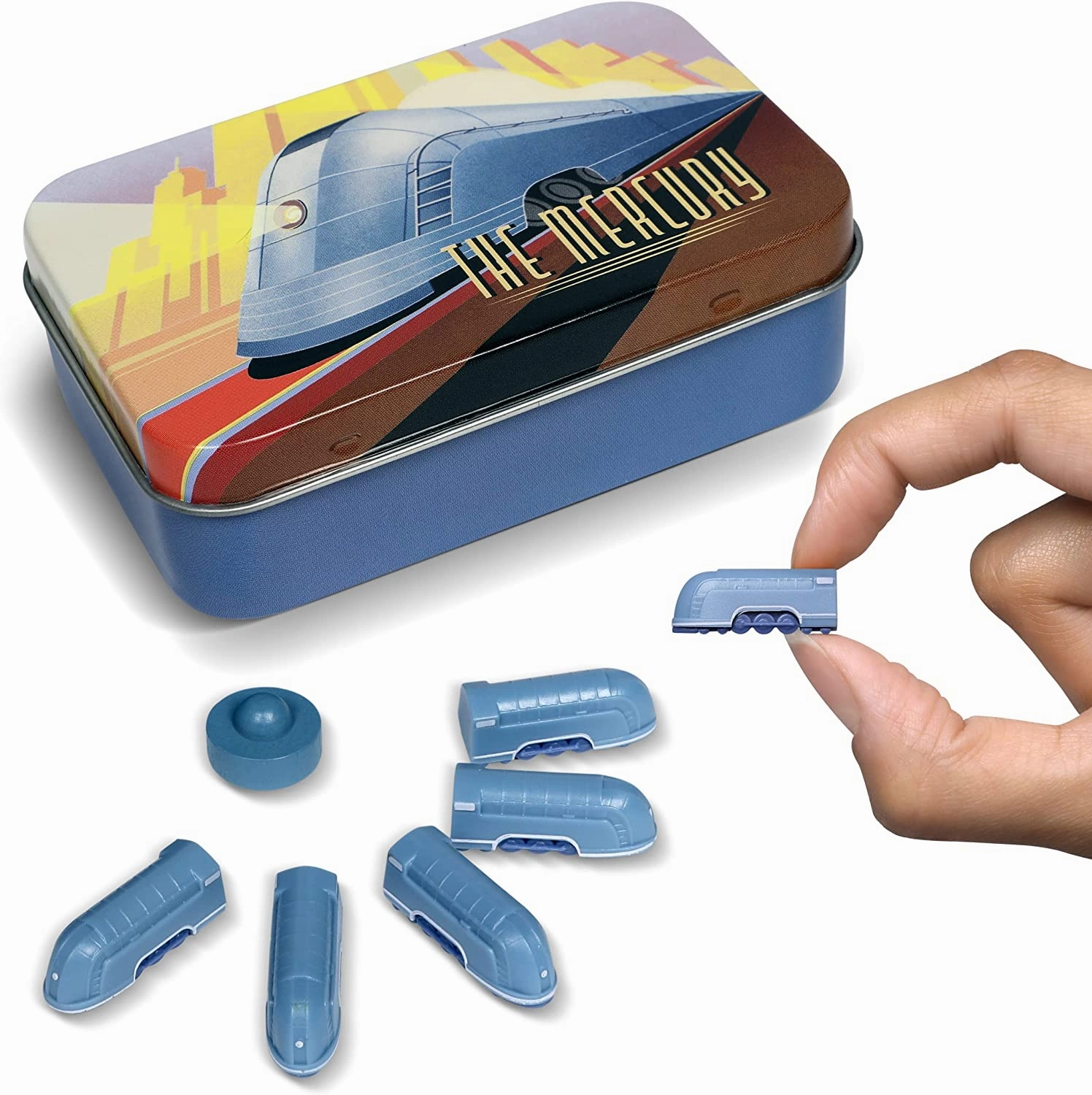 Deluxe Board Game Train Set