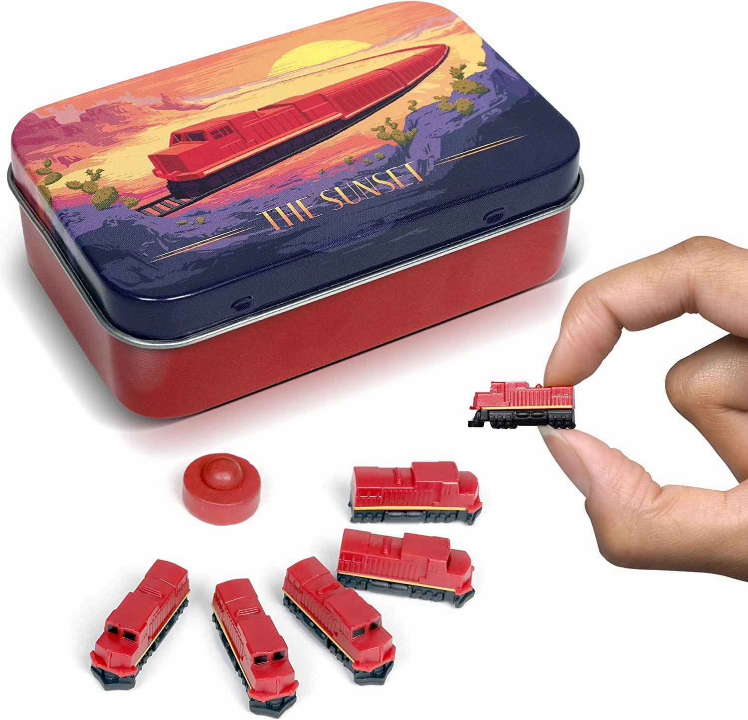 Deluxe Board Game Train Set