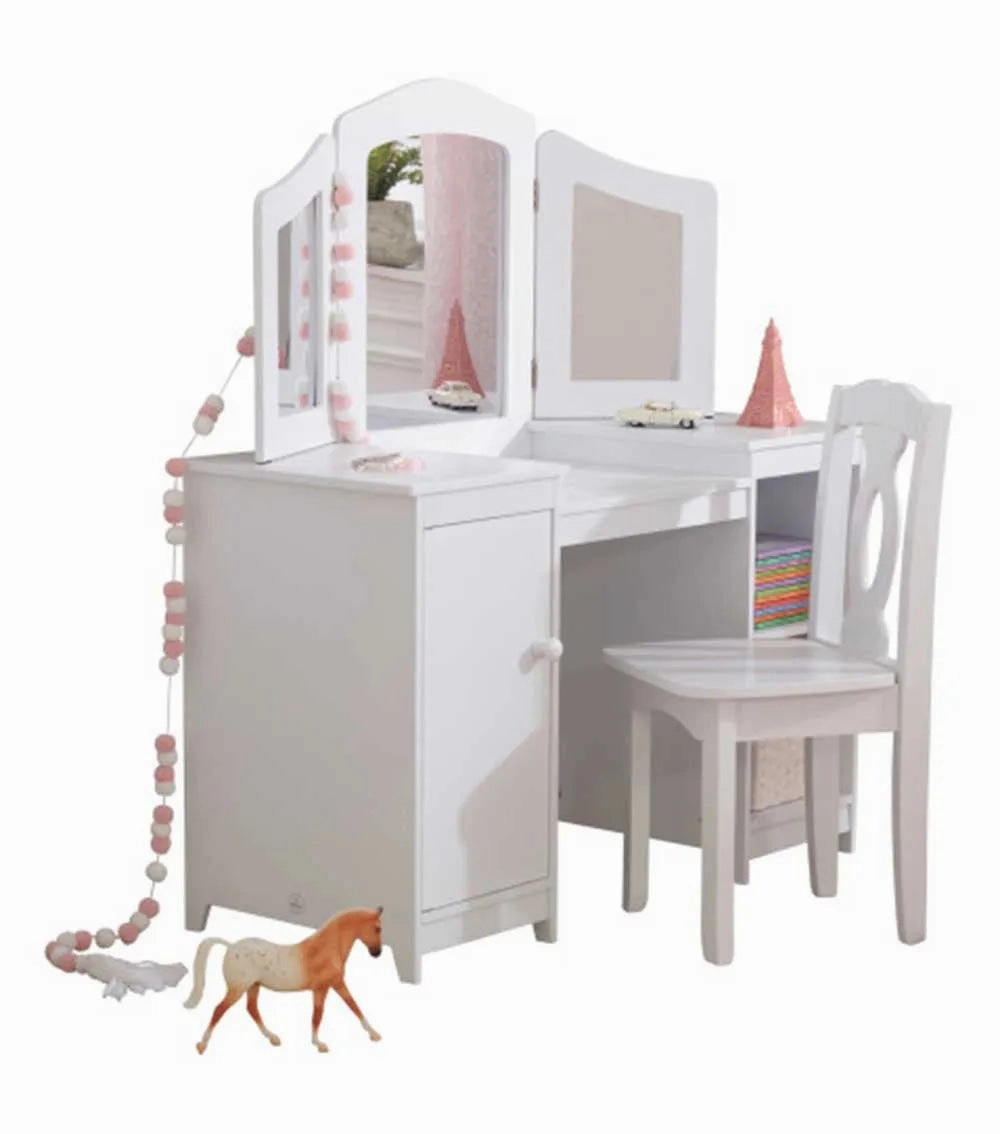 Deluxe Vanity Table & Chair