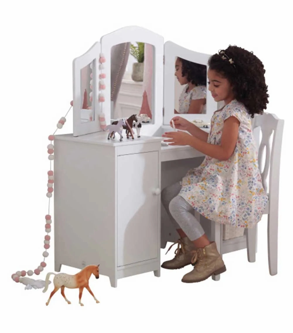 Deluxe Vanity Table & Chair
