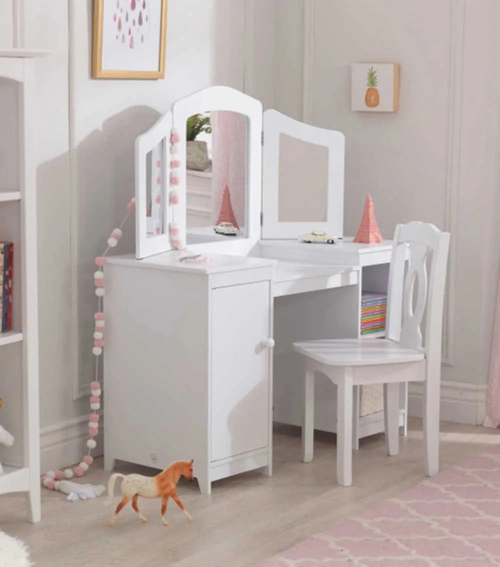Deluxe Vanity Table & Chair