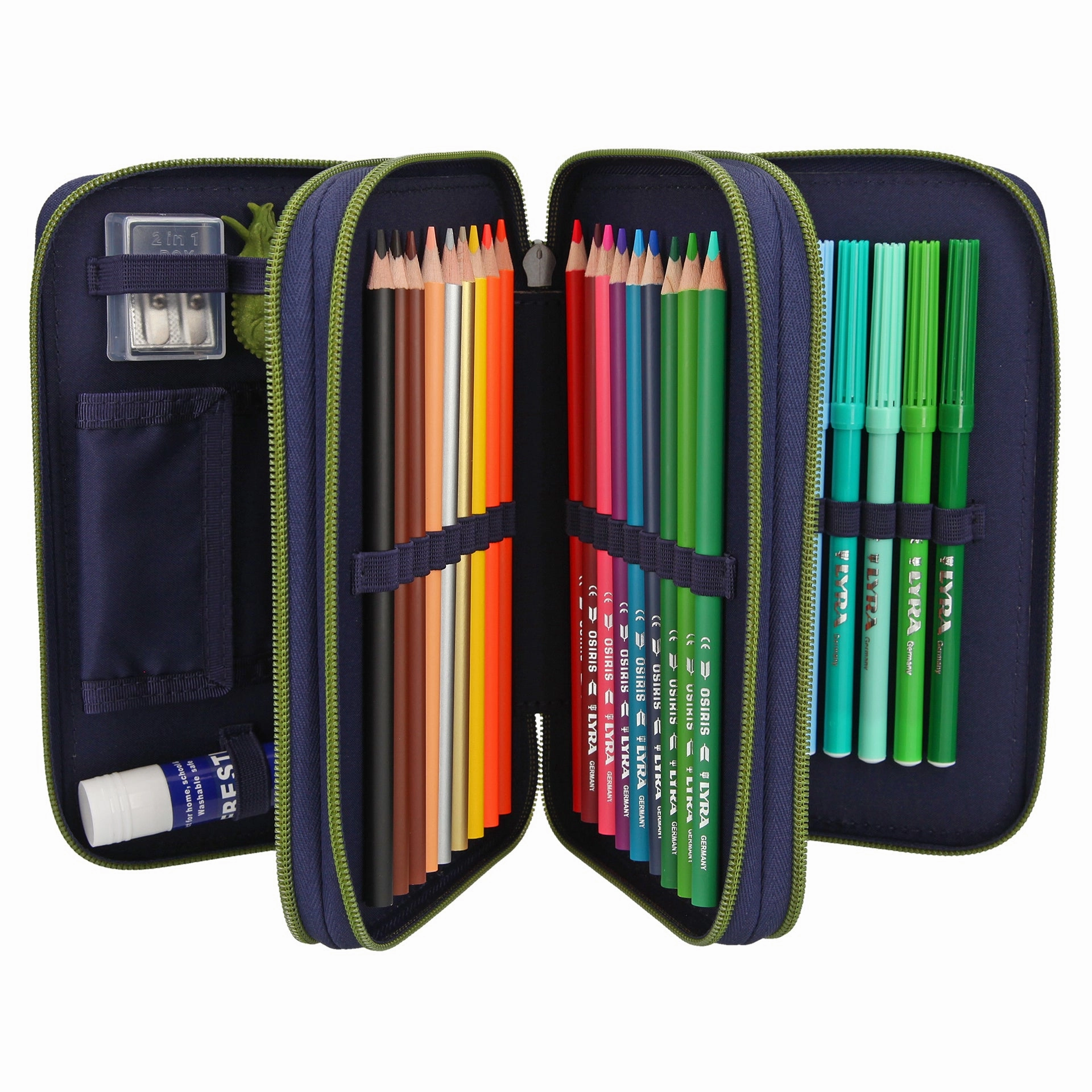 Depesche Dino World Filled Triple Pencil Case