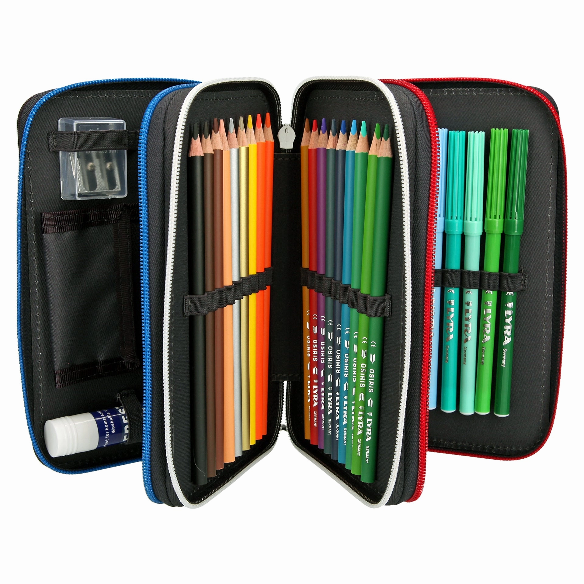 Depesche Monster Cars Filled Triple Pencil Case