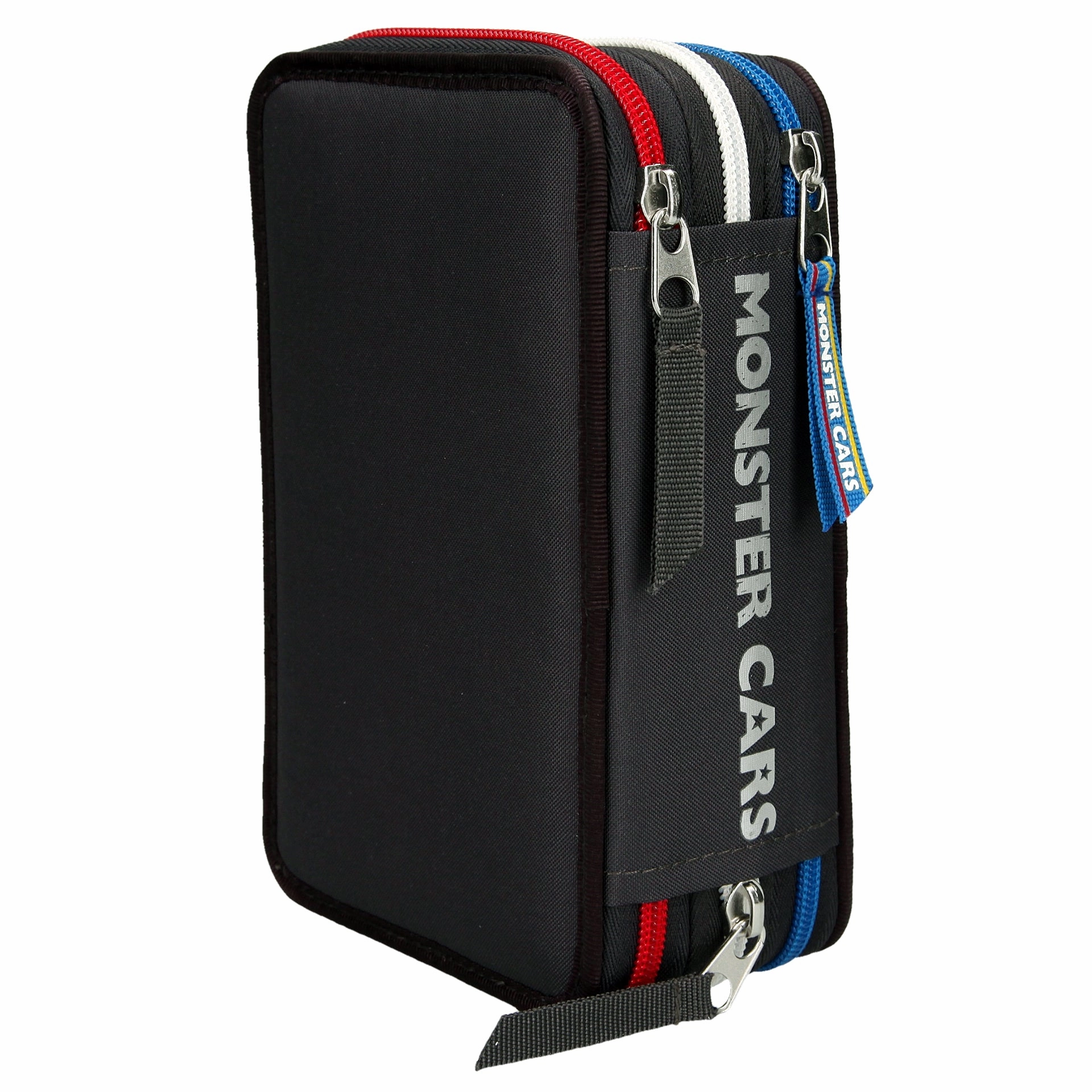 Depesche Monster Cars Filled Triple Pencil Case