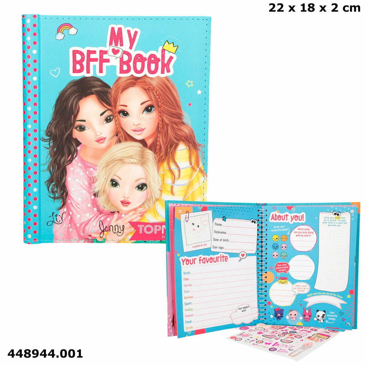 Depesche Topmodel Friendship Scrap-Book