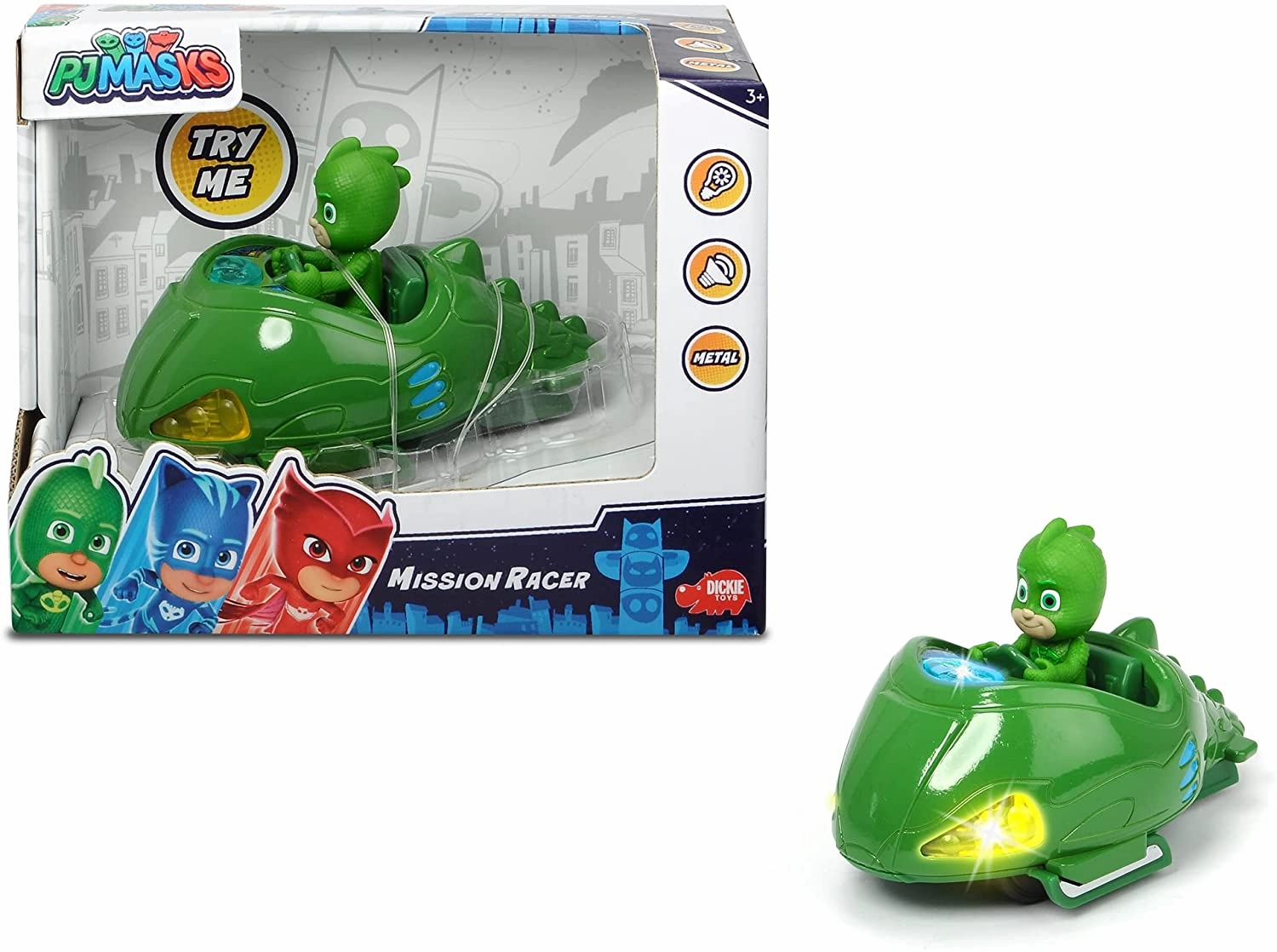 DICKIE - PJ MASKS MISSION RACER GEKKO