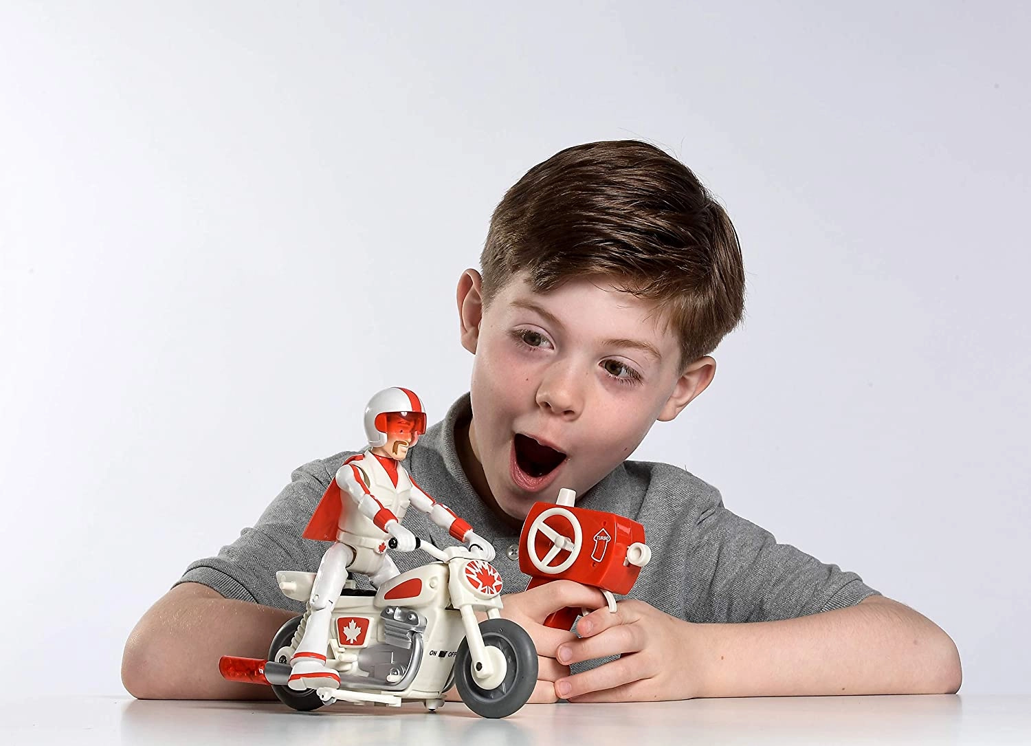 DICKIE - TOY STORY DUKE CABOOM MOTORCYCLE, RC 1:24