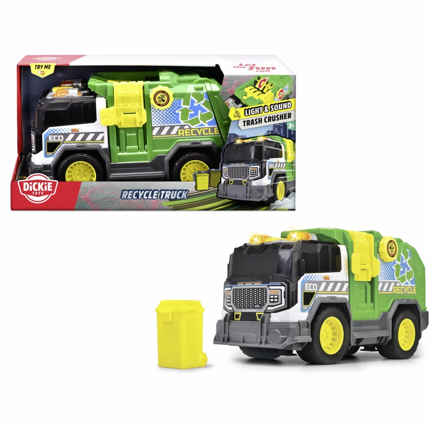 Dickie Toys Recycle Truck