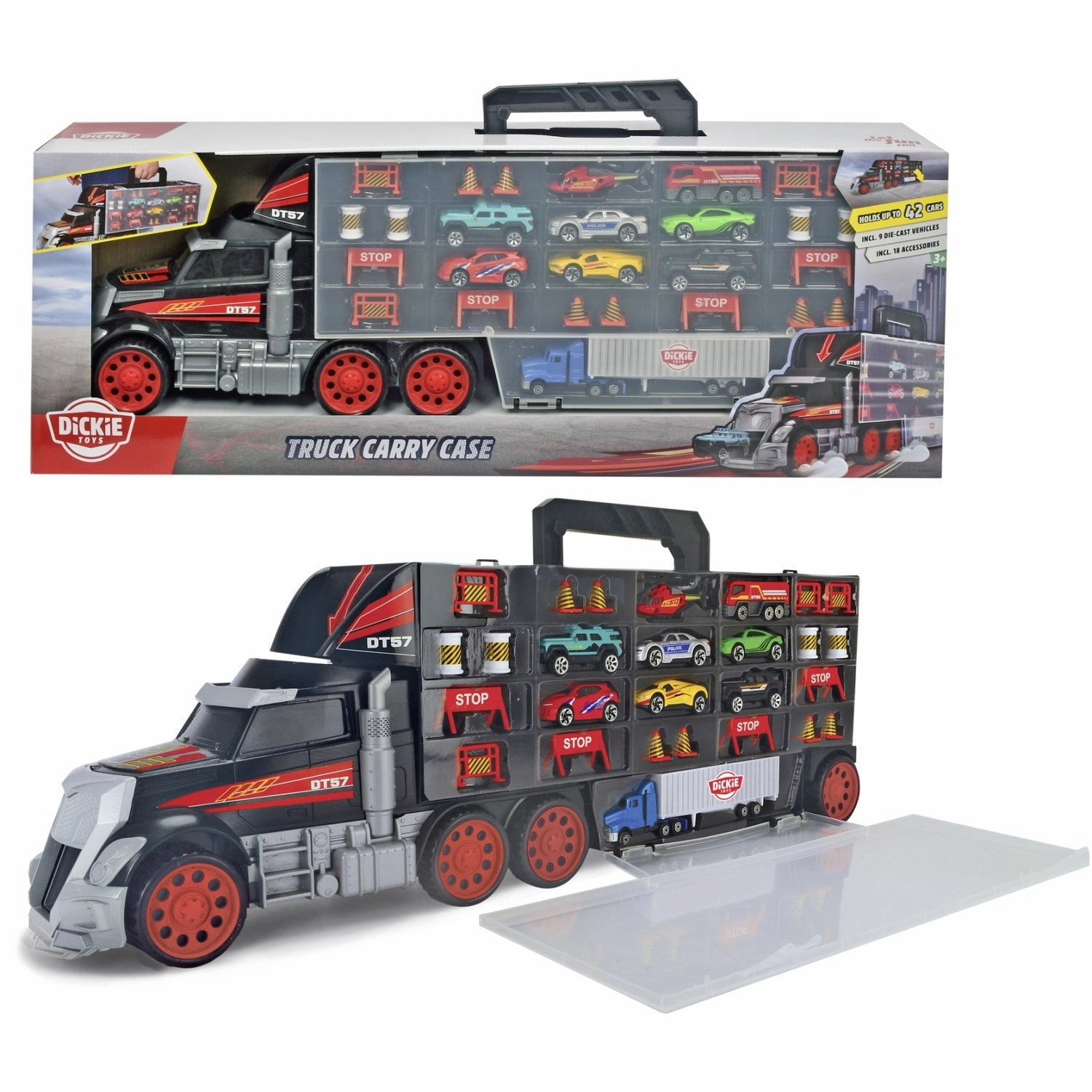 Dickie Toys Storage Truck With Accessories