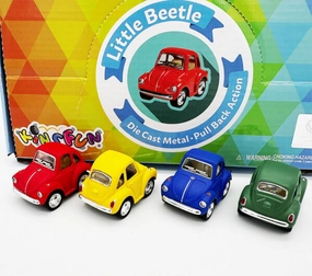 Die-Cast Pull Back Little Beetle