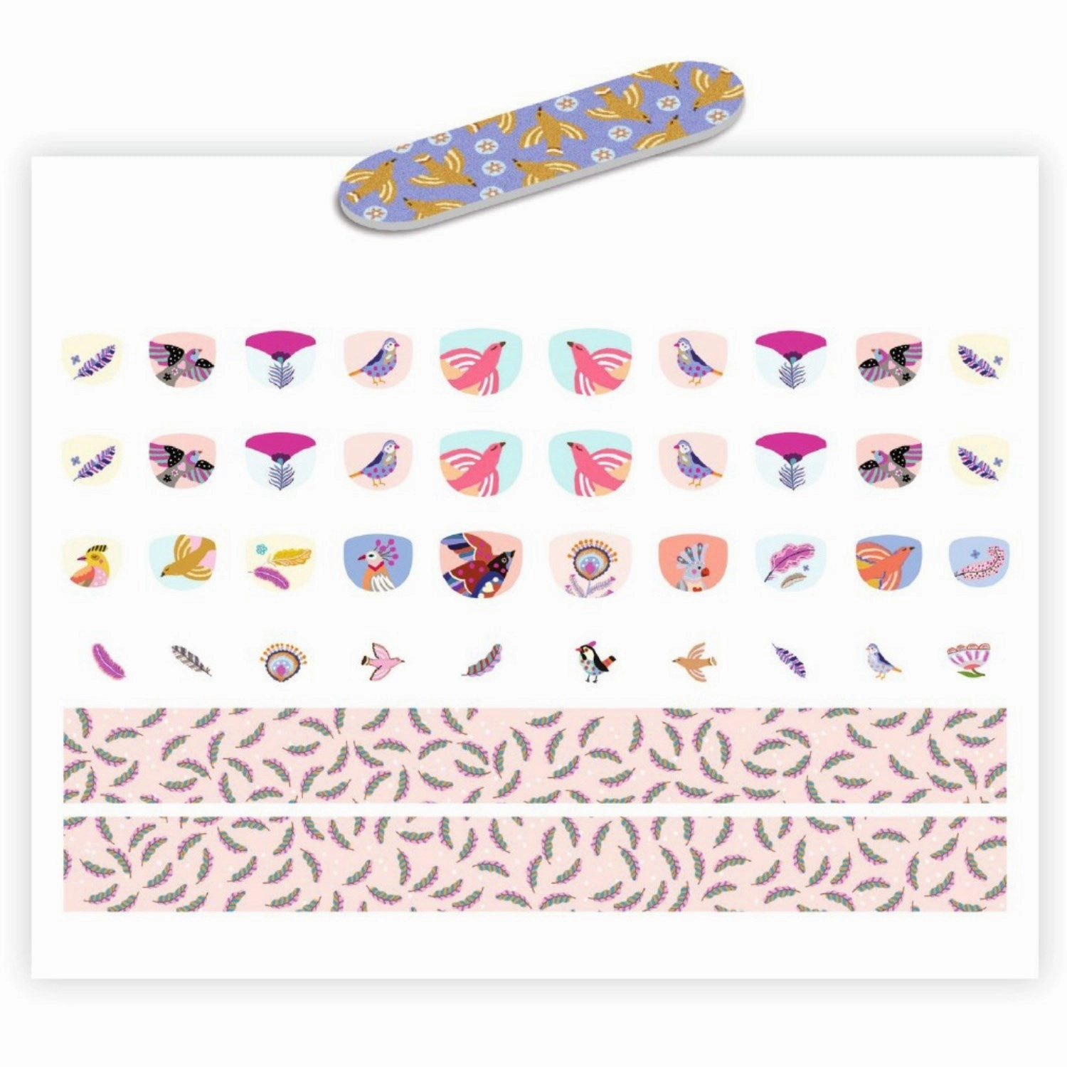 Djeco Nail Sticker Feather