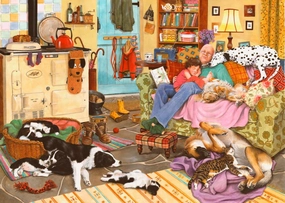 Dog Tired - 1000 Piece Jigsaw Puzzle