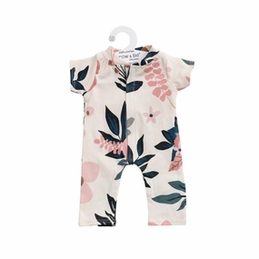 Doll clothes PInk Clementine romper to fit 32-38cm doll
