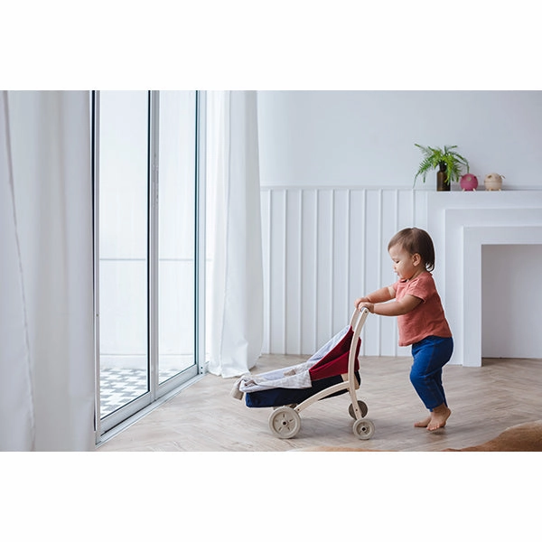 Doll Stroller- Plan Toys