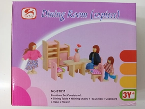 Dollshouse Furniture Set Dining Room