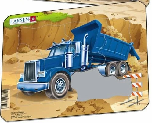 Dump Truck Puzzle 7pce