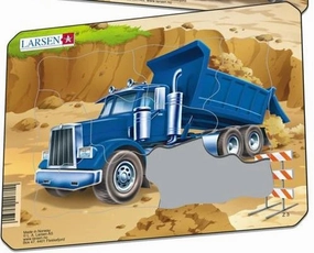 Dump Truck Puzzle 7pce