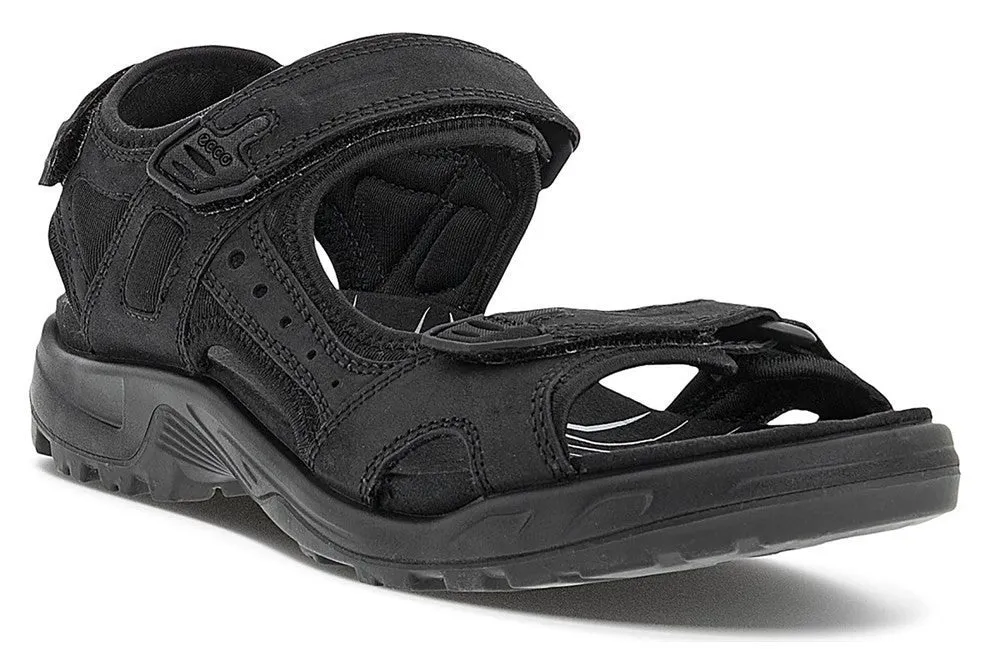 Ecco 822184-02001 Offroad Mens Leather Touch-Fastening Sandal ecco Shoes