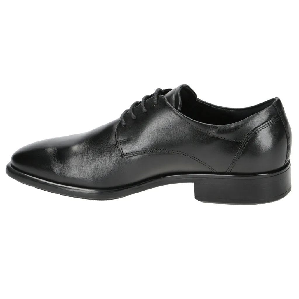 Ecco Citytray Full Grain Leather Men's Derby Shoes ecco Shoes