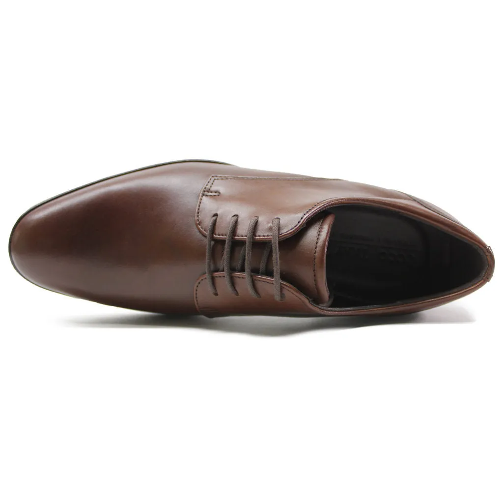 Ecco Citytray Full Grain Leather Men's Derby Shoes ecco Shoes