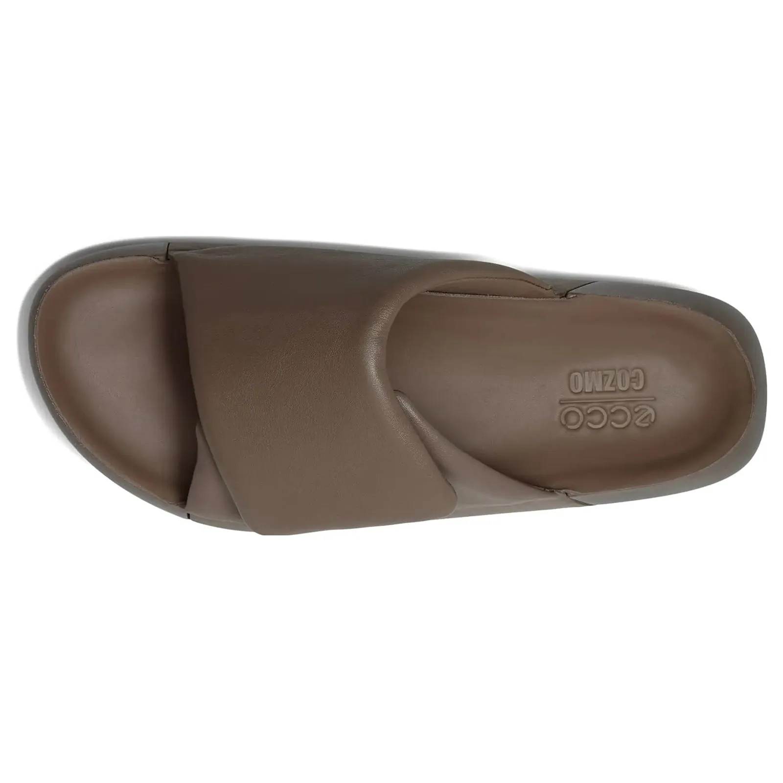 Ecco Cozmo PF 206683 Full Grain Leather Women's Slides Sandals ecco Shoes