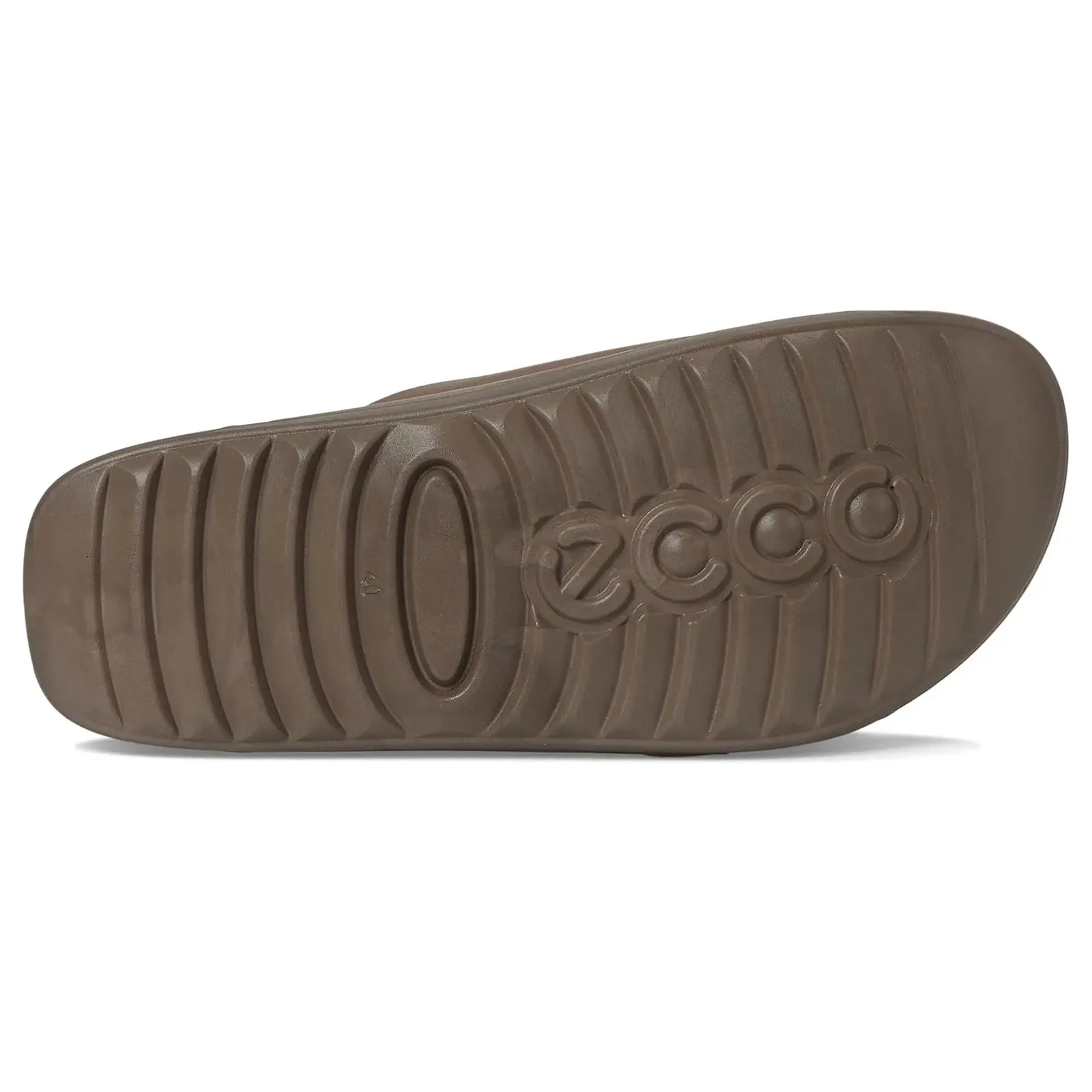 Ecco Cozmo PF 206683 Full Grain Leather Women's Slides Sandals ecco Shoes