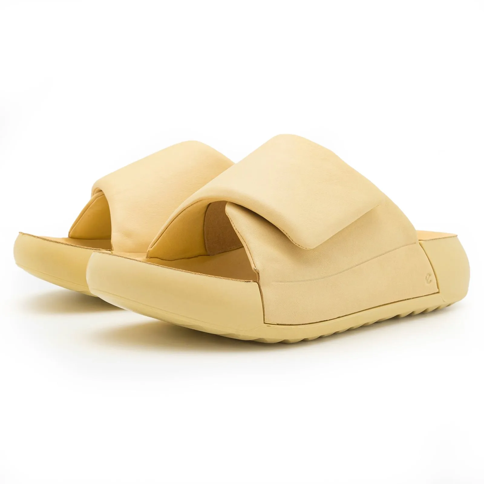Ecco Cozmo PF 206683 Full Grain Leather Women's Slides Sandals ecco Shoes