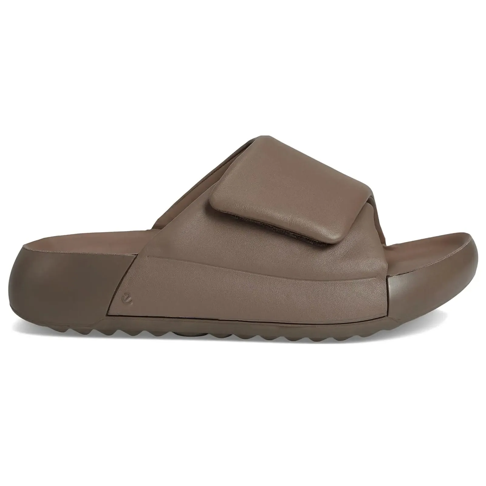 Ecco Cozmo PF 206683 Full Grain Leather Women's Slides Sandals ecco Shoes