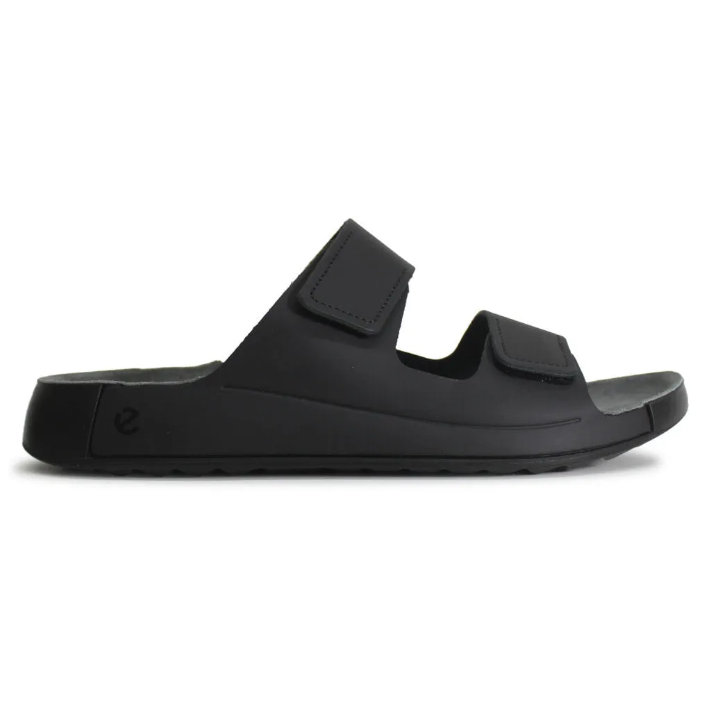 Ecco Cozmo Soft Full Grain Leather Men's Slide Sandals ecco Shoes