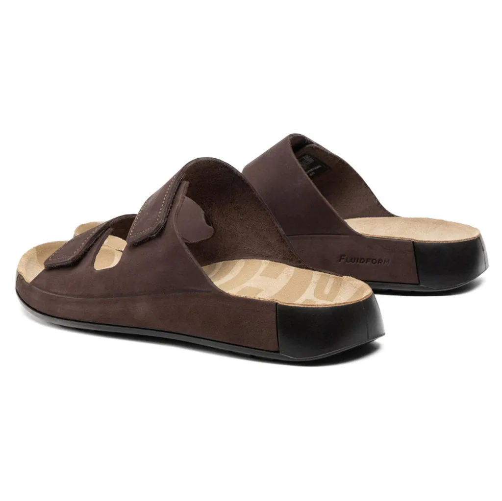 Ecco Cozmo Soft Full Grain Leather Men's Slide Sandals ecco Shoes
