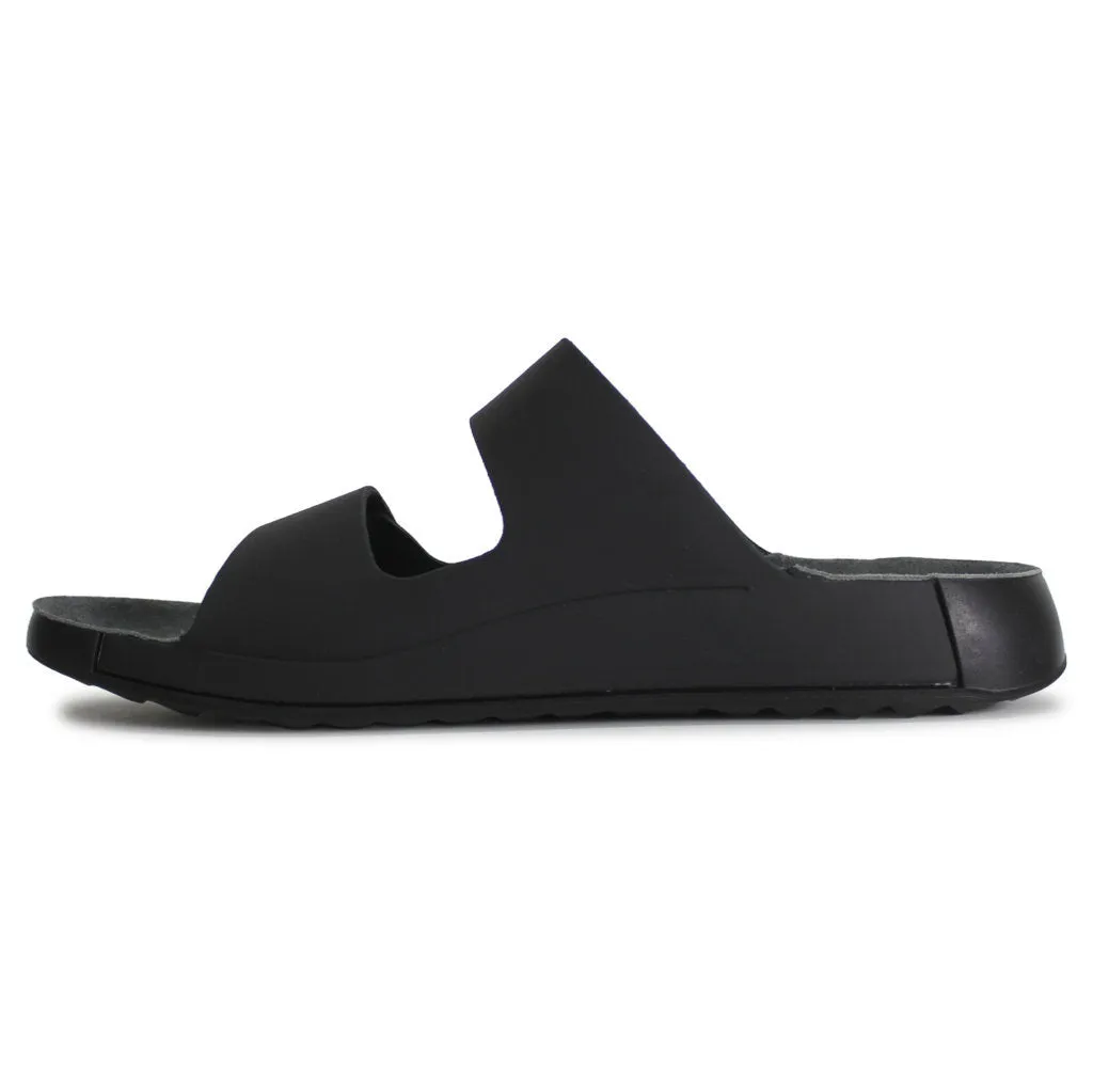 Ecco Cozmo Soft Full Grain Leather Men's Slide Sandals ecco Shoes