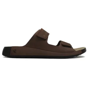 Ecco Cozmo Soft Full Grain Leather Men's Slide Sandals ecco Shoes