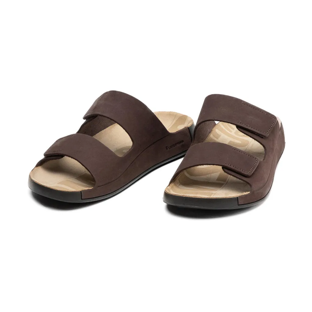 Ecco Cozmo Soft Full Grain Leather Men's Slide Sandals ecco Shoes