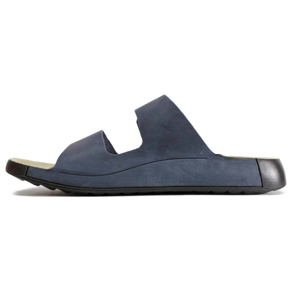 Ecco Cozmo Soft Full Grain Leather Men's Slide Sandals ecco Shoes
