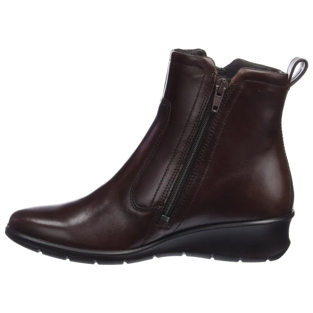 Ecco Felicia Full Grain Leather Women's Zip Up Ankle Boots ecco Shoes