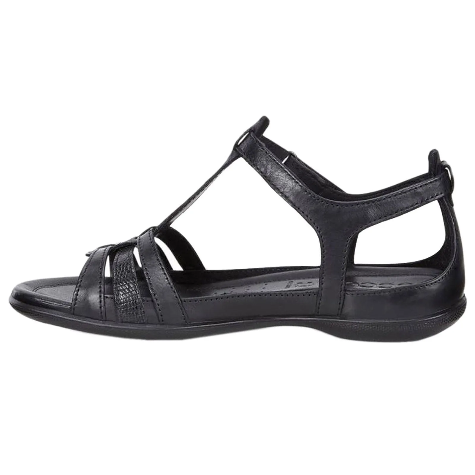 Ecco Flash Leather Women's Flat Sandals ecco Shoes
