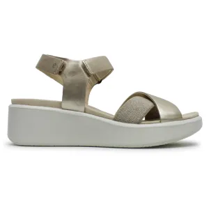 Ecco Flowt Wedge LX 273323 Leather Women's Slingback Sandals ecco Shoes
